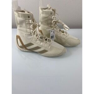 Adidas Speedex 23 Boxing Wrestling Shoes Cream White Mens Size 7 US NWOB